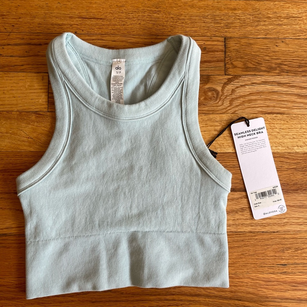 NWT ALO HIGH NECK BRA